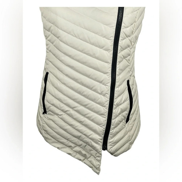 ATHLETA So Down Asymmetrical Front Zip Vest XS - Picture 5 of 14
